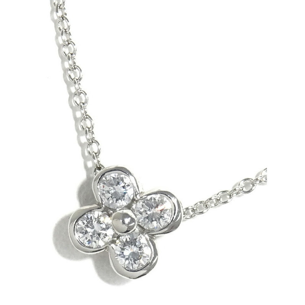 Tiffany Bezel Set Diamond Necklace
